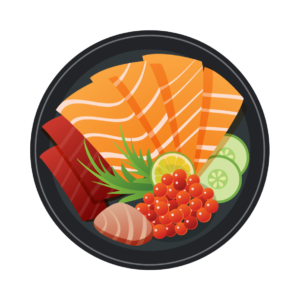 DUŻY ZESTAW SASHIMI